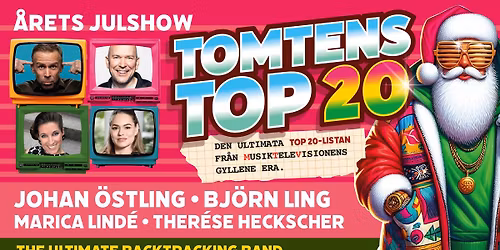 TOMTENS TOP 20 - \u00c5RETS JULSHOW - KARLSTAD CCC