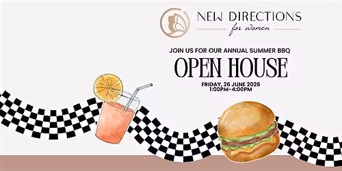 New Directions for Women's Summer BBQ Open House