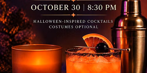 Halloween Candle and Mixology Experience