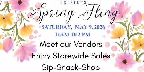 Ms. Peddler's Boutique Spring Fling!