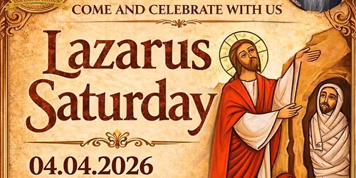 Lazarus Saturday Celebration 