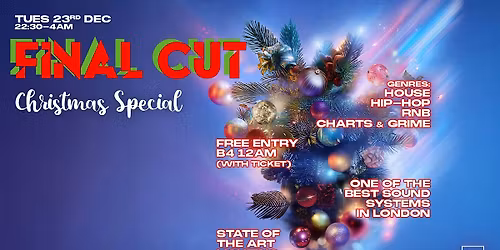 Final CUT - House, Hip Hop \/ Christmas Special