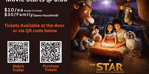 "The Star" Family Movie Night