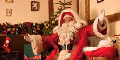 Christmas fayre with Santas grotto