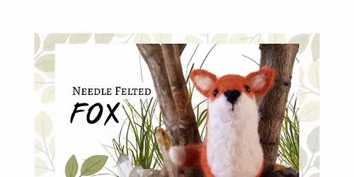 Needle Felted Fox