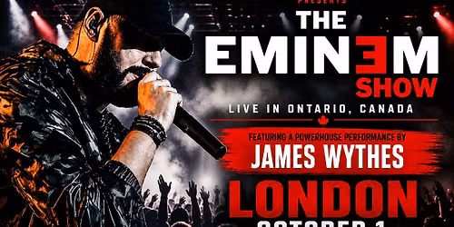 The EMINEM Show - October 1 - London - Wolf Performance Hall