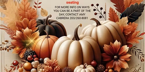 Amy Cabrera & Friends 6th Annual Thanksgiving Day Dinners For All Those In Need!