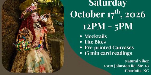 Mad Hatter Herbal Paint & Sip