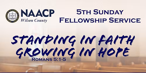 5th Sunday Fellowship Service - May 2026