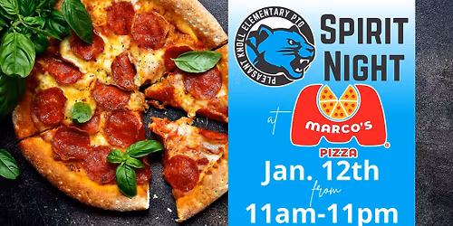 Spirit Night at Marco's Pizza