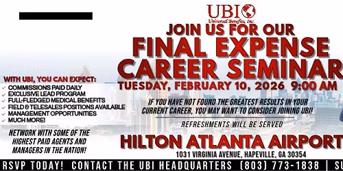 Georgia Final Expense Meeting Seminar