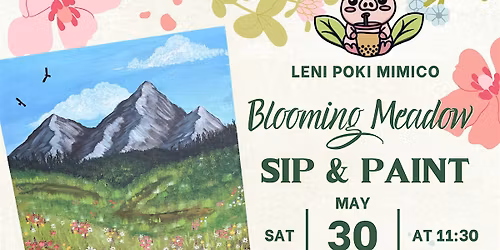Sip & Paint: Blooming Meadows