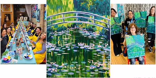 BYOB Sip & Paint Class \u201cMonet's Water Lilies\u201d