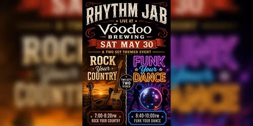 Rhythm Jab Band - Voodoo Brewing - Two Themed Event
