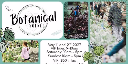 4th Alabama Plant Show - Botanical Soir\u00e9e Event