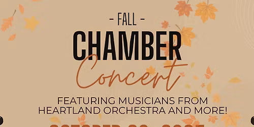 Heartland Orchestra\u2019s Fall Chamber Concert