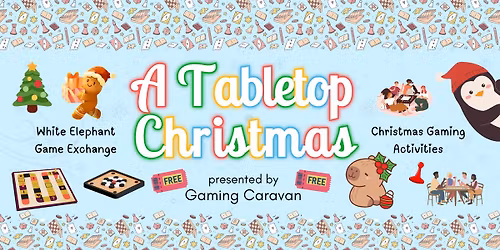A Tabletop Christmas 2025 | Free Board Game Christmas Event