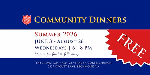 2026 Community Dinners