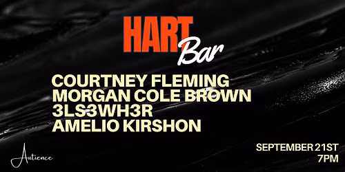 Courtney Fleming | Morgan Cole Brown | 3ls3wh3re | Amelio Kirshon