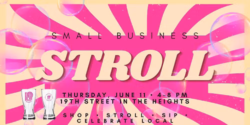 Small Business Stroll on 19th Street