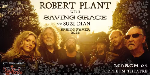 ROBERT PLANT WITH SAVING GRACE and SUZI DIAN