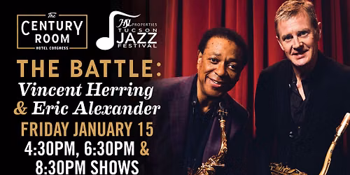 The Battle: Vincent Herring & Eric Alexander | HSL Tucson Jazz Festival