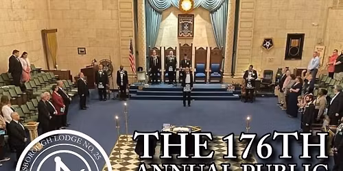176th Public Installation of Lodge Officers