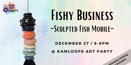Fishy Business - Sculpted Fish Mobile