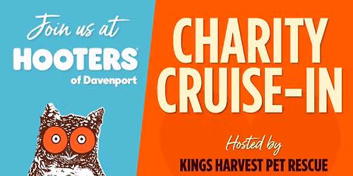 Charity Cruise-In at Hooters of Davenport