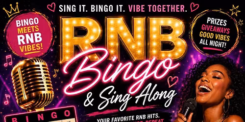 RNB BINGO & Sing Along LOS ANGELES, CA