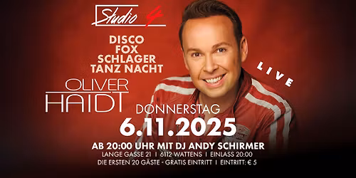 Fox Night mit Oliver Haidt