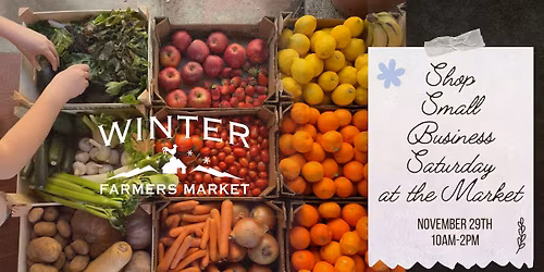 Shop Small Business Saturday with the Market