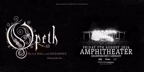 OPETH | Gelsenkirchen