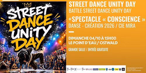 STREET DANCE UNITY DAY + SPECTACLE "CONSCIENCE" \u2022 Festival OQP 2026