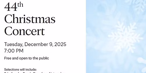 44th Christmas Concert