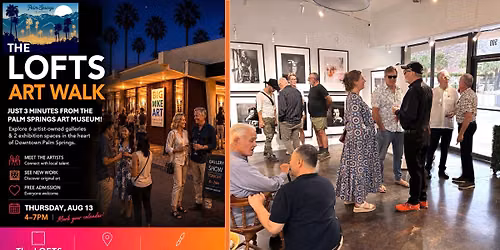 August 13 Lofts Art District Walk, Palm Springs
