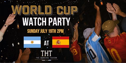 FIFA World Cup Final Watch Party at The Harding Tavern