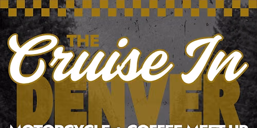 The Cruise In: A Motorcycle + Coffee Meet Up