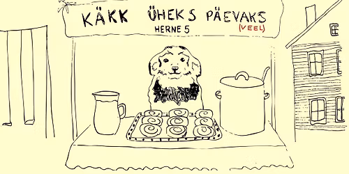 K\u00e4kk \u00fcheks p\u00e4evaks - Supilinna p\u00e4evade hoovikohvik