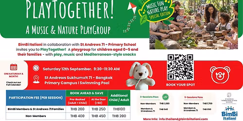 PlayTogether! Music & Nature Playgroup