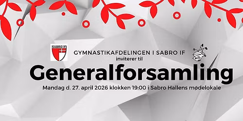 Generalforsamling i Sabro IF - Gymnastik
