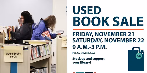 Friends of HPL Used Book Sale