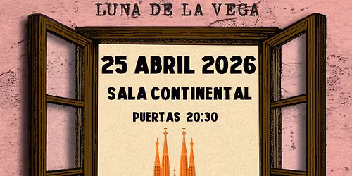 Pel\u00edcanos + Luna de la Vega - Barcelona (Sala Continental)