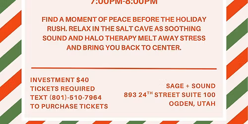 Salt Cave Sound Bath