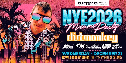 Dirt Monkey - NYE Miami Party 2026