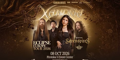  XANDRIA @ Pirotska 5 Event Center, Sofia | 08.10.2026