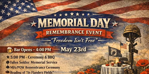 Memorial Day Remeberance