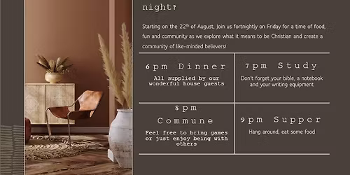 Bible Study (14th of November)