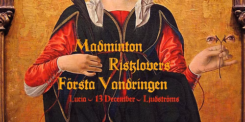 Madminton + Risklovers + F\u00f6rsta Vandringen  LIVE @ Ljudstr\u00f6ms 13\/12