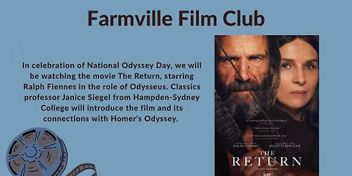 Farmville Film Club - National Odyssey Day